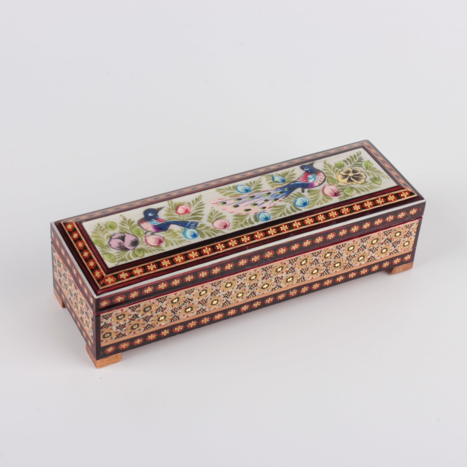 Persian Khatam Pen & Jewelry Box