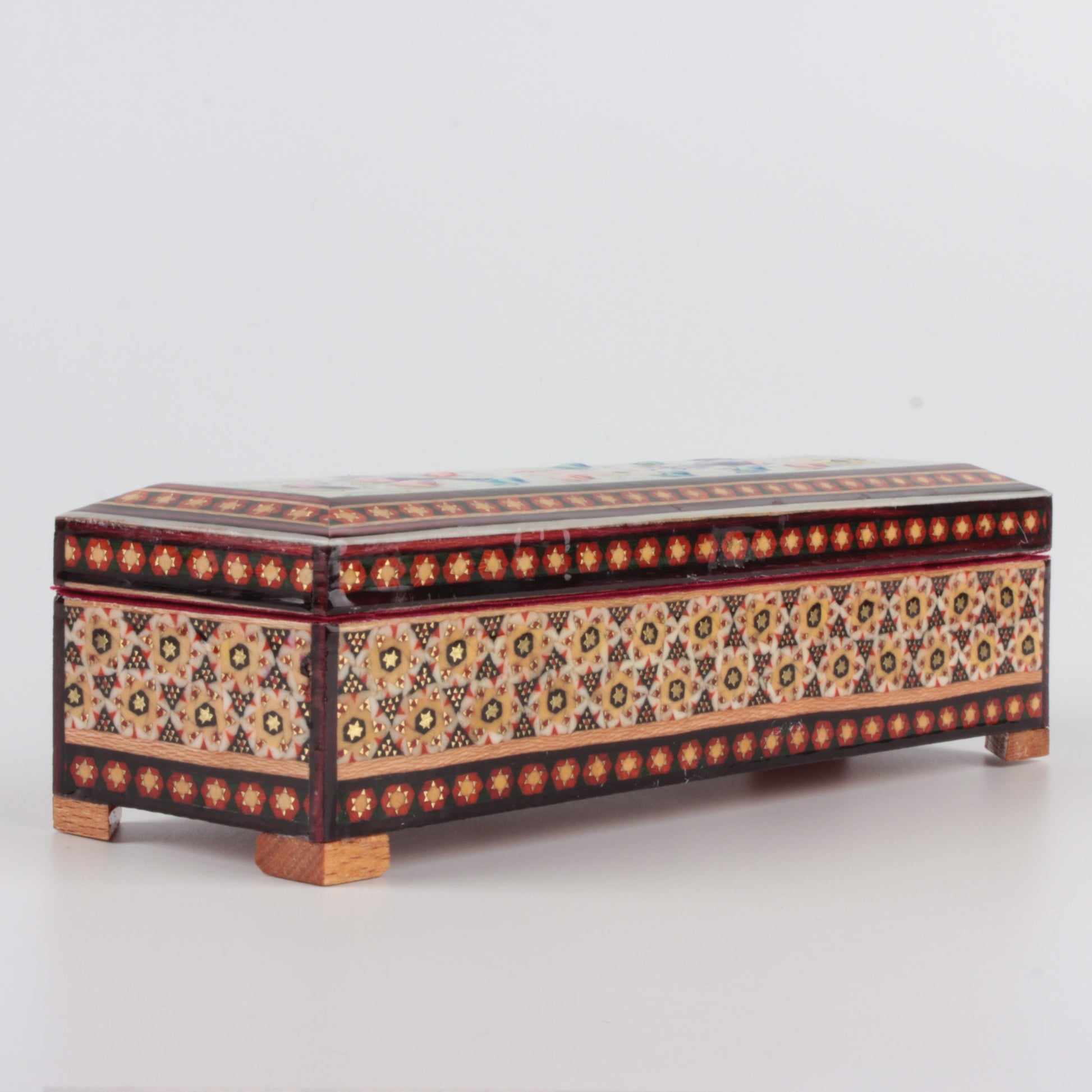 Persian Khatam Pen & Jewelry Box