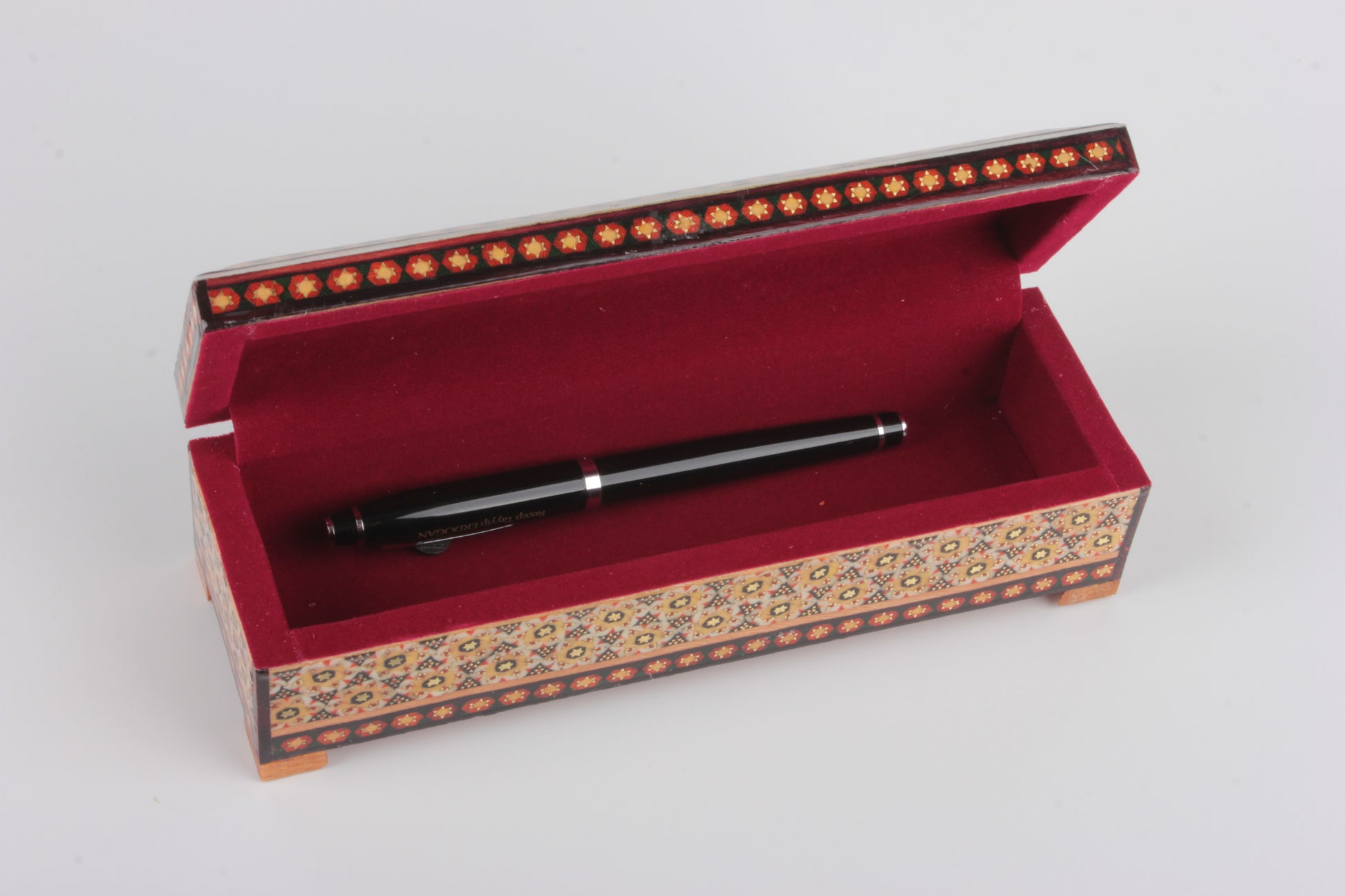 Persian Khatam Pen & Jewelry Box