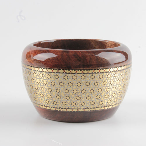 Khatam Walnut Bowl