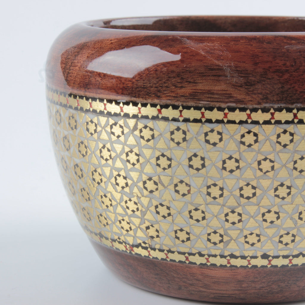 Khatam Walnut Bowl