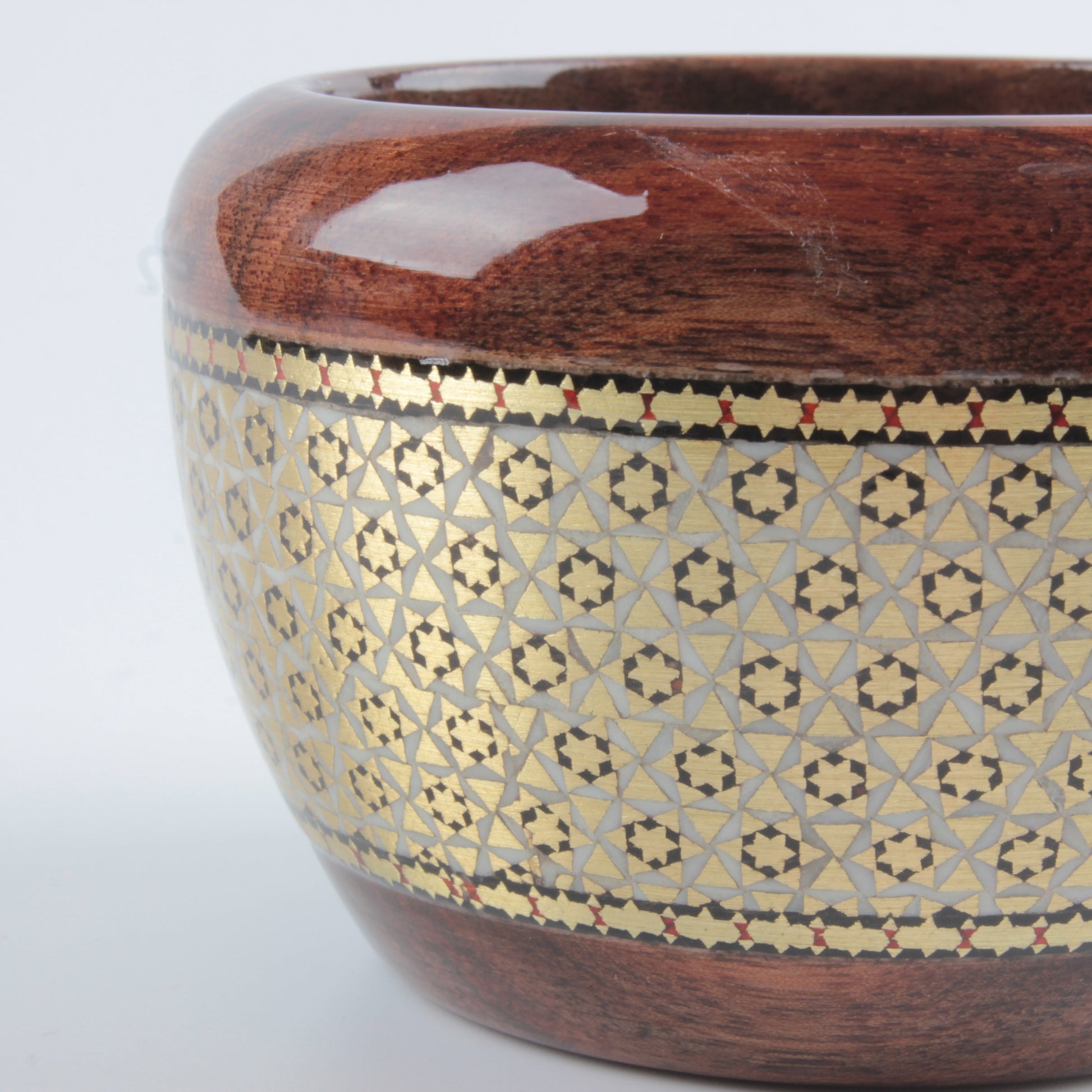 Khatam Walnut Bowl