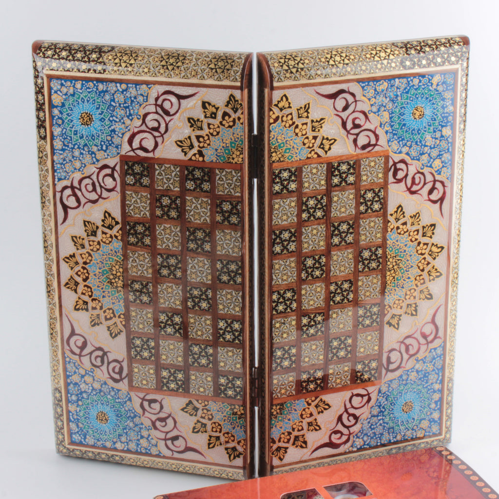 Persian Khatam Backgammon Set