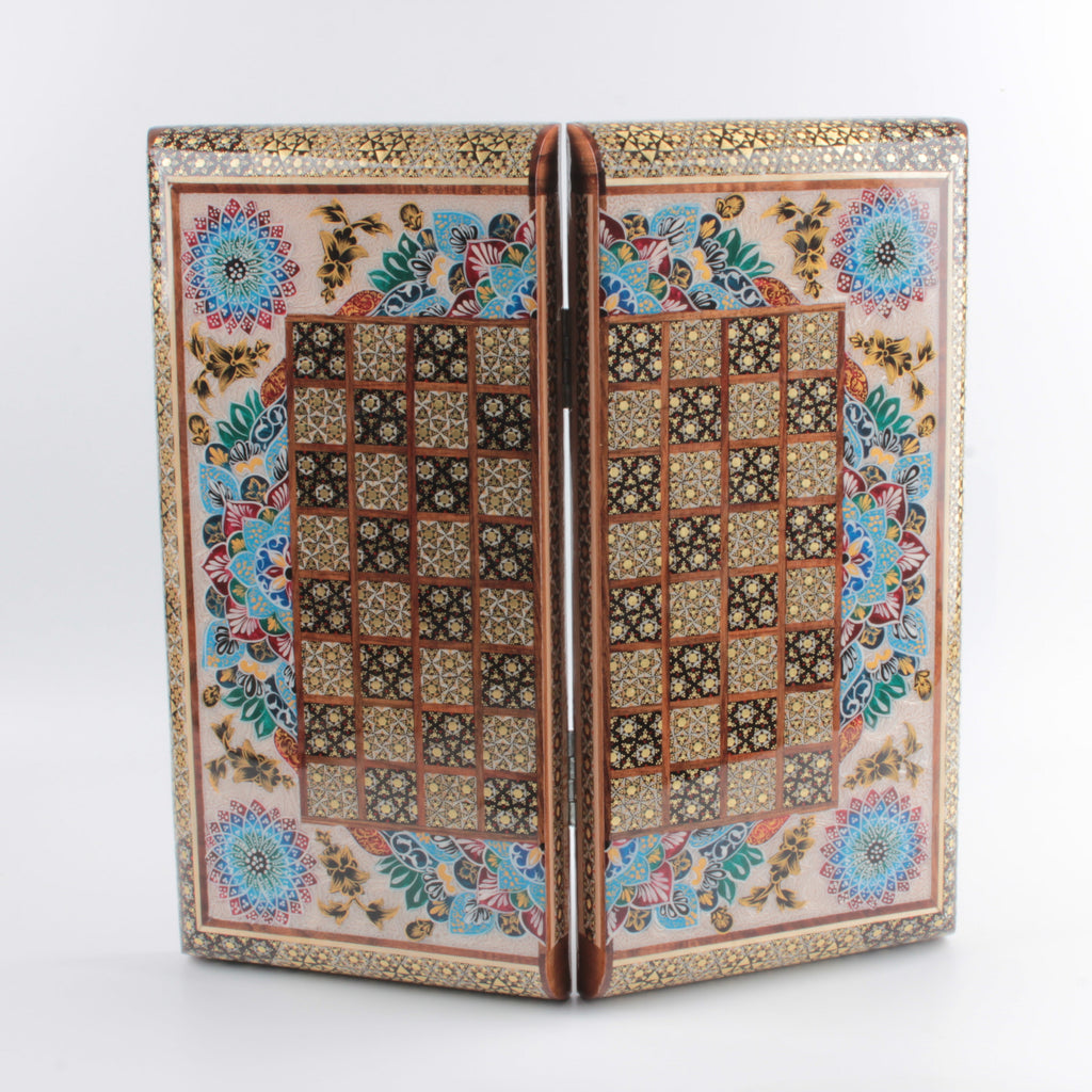 Persian Khatam Backgammon Set