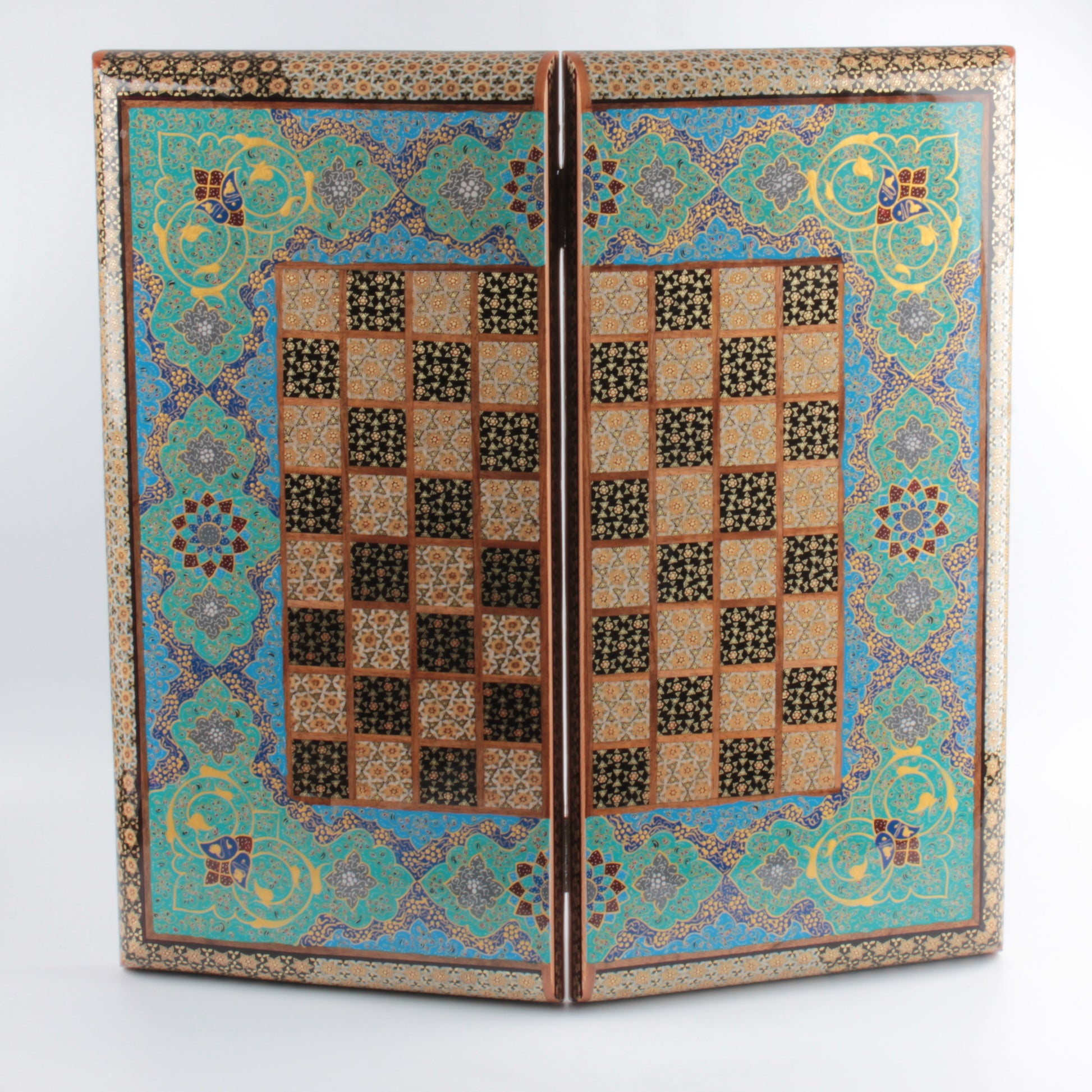 Persian Khatam Backgammon Set